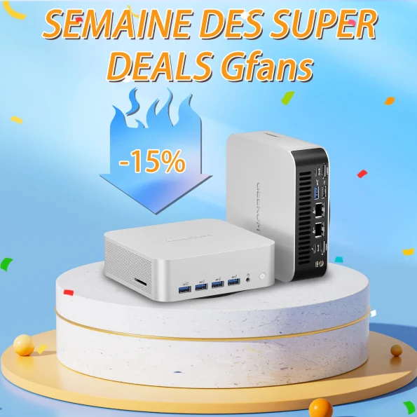 GEEKOM A8 Max Mini PC avec AMD Ryzen™ 9 8945HS ou Ryzen™ 7 8845HS