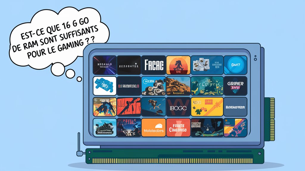 Est-ce que 16 Go de RAM sont suffisants pour le gaming ? Guide ultime