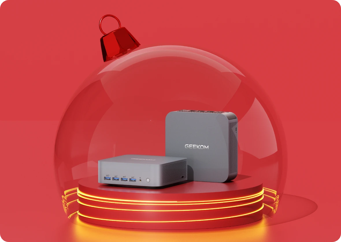 joyeux noel GEEKOM MINI PC noël solde GT1 MEGA