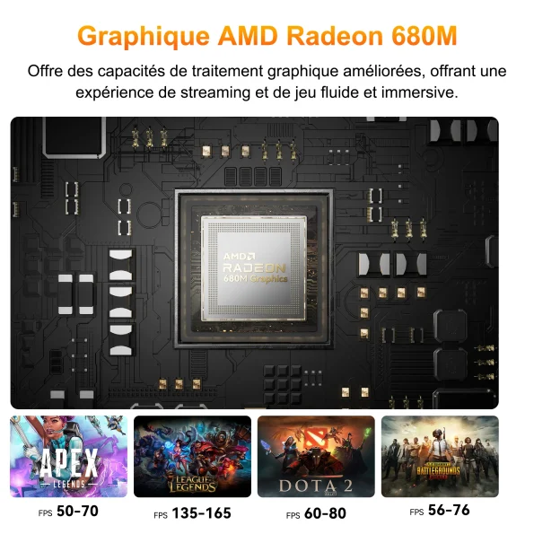GEEKOM MINI PC gamer A6