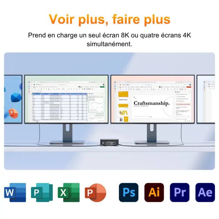 GEEKOM MINI PC A6 utilisation