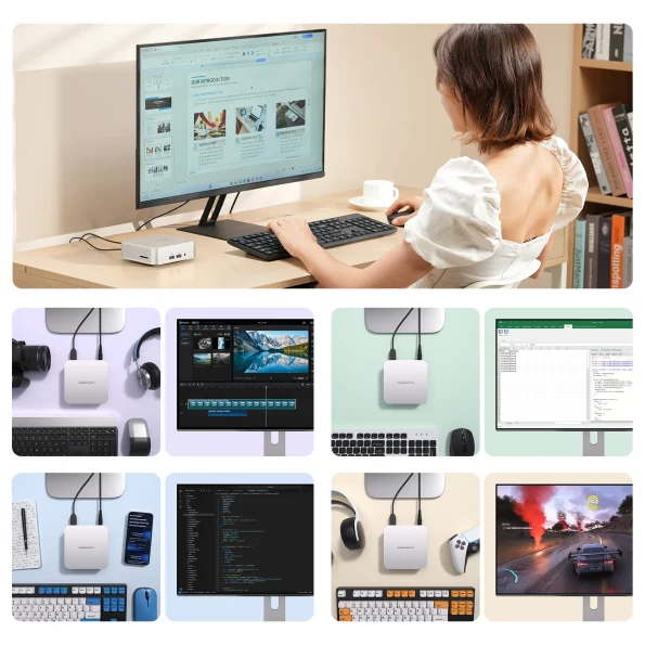 GEEKOM MINI PC A6 utilisation