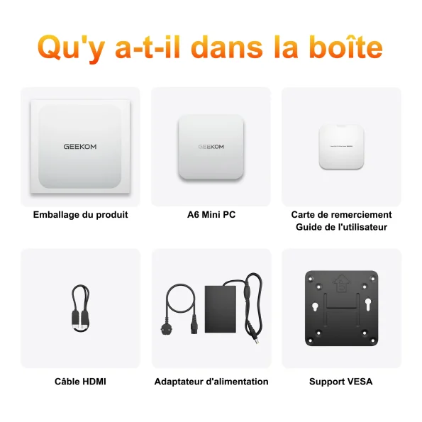 GEEKOM MINI PC A6