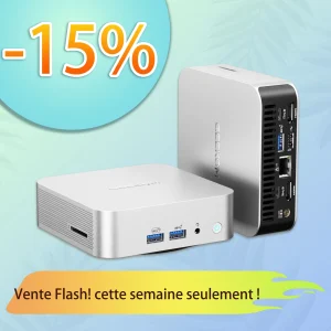 GEEKOM A6 Mini PC avec AMD Ryzen™ 7 6800H