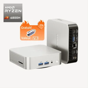 GEEKOM A6 Mini PC avec AMD Ryzen™ 7 6800H