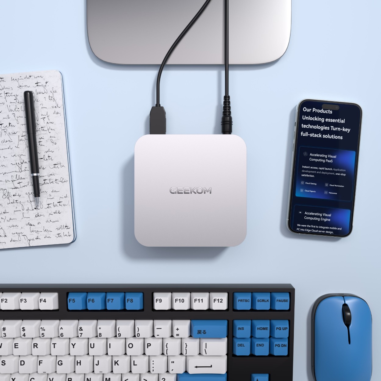 GEEKOM MINI PC A6 ordinateur portable utilisation