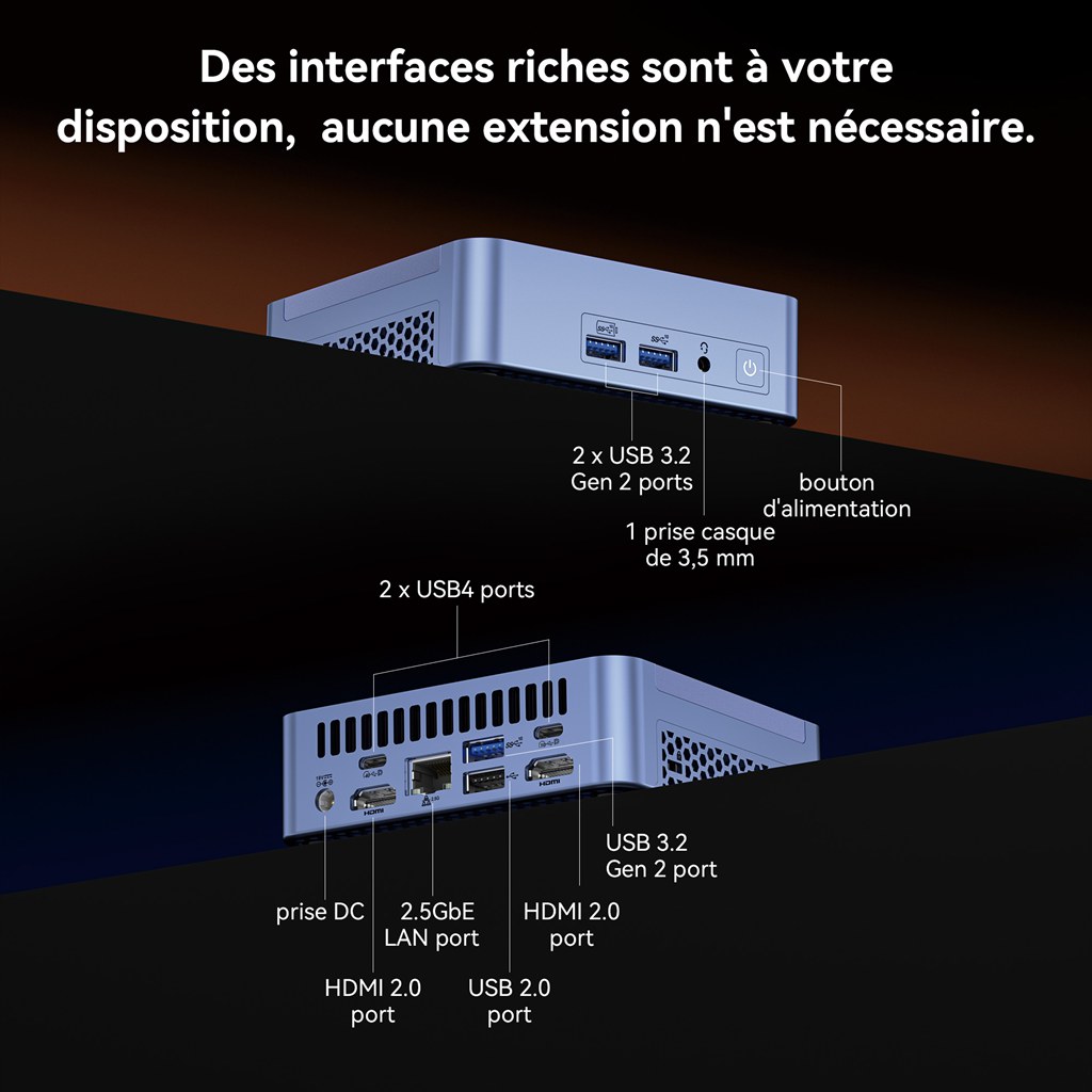 Que Devez-vous Savoir Sur Les Connecteurs Et La Connectique Du Geekom A8 ?