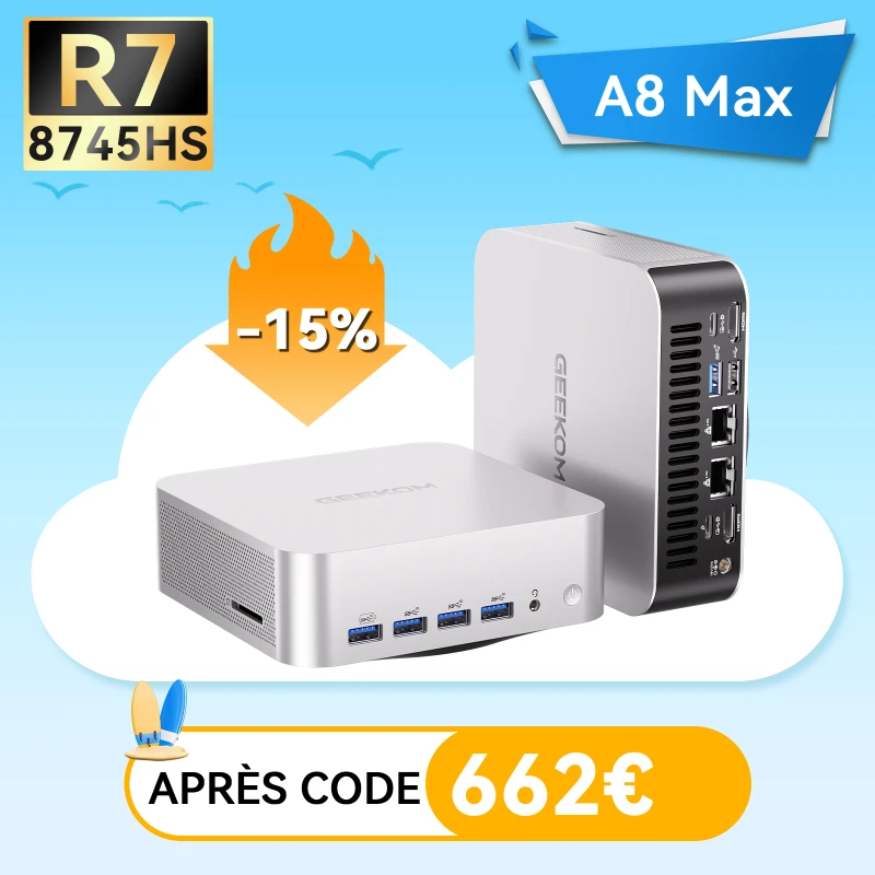 GEEKOM A8 Max Mini PC