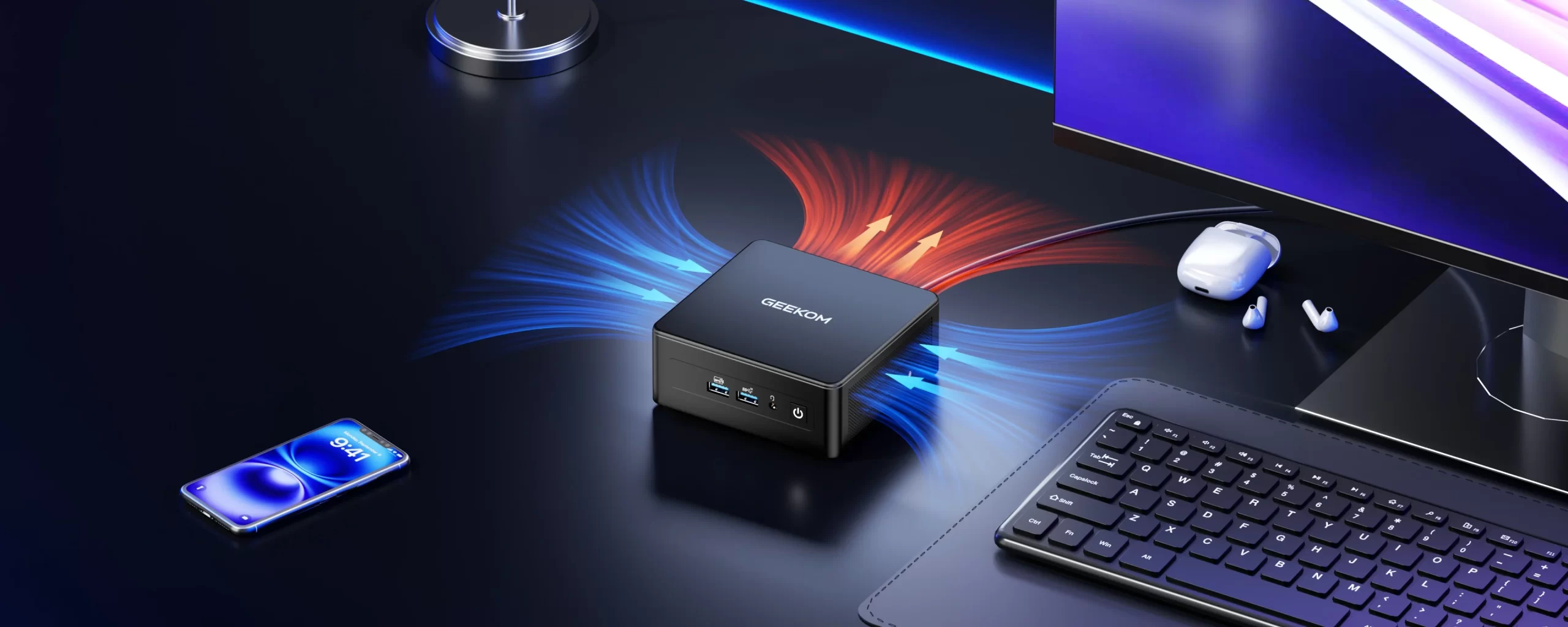 geekom mini pc it15 intel core ultra