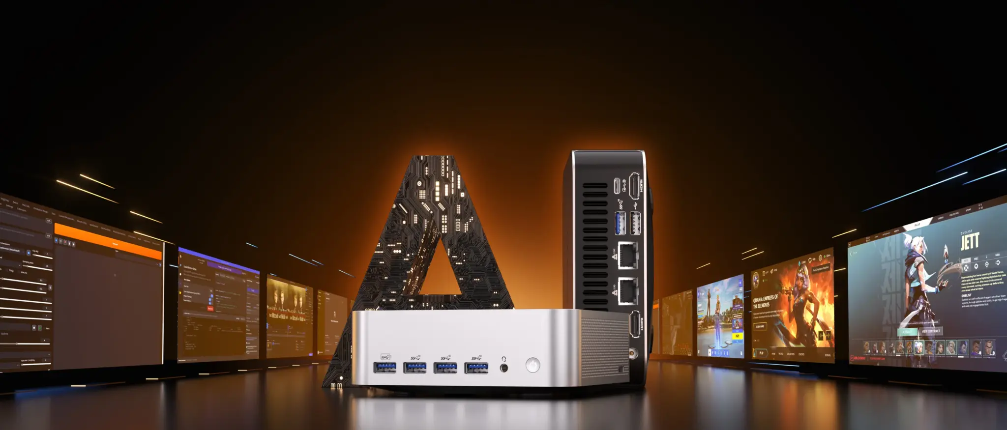 geekom mini pc a9 MAX ia pc gamer