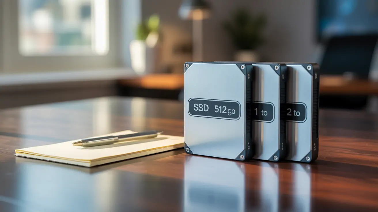 SSD 512 Go vs 1 To vs 2 To Quel choix