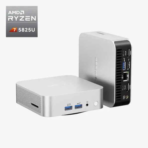 GEEKOM A5 Pro Mini PC avec AMD Ryzen™ 7 5825U