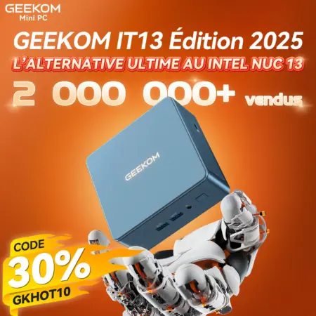 ⚡GEEKOM IT13 Édition 2025 Mini PC avec Intel® Core™ i9-13900HK