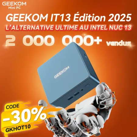 ⚡GEEKOM IT13 Édition 2025 Mini PC avec Intel® Core™ i9-13900HK