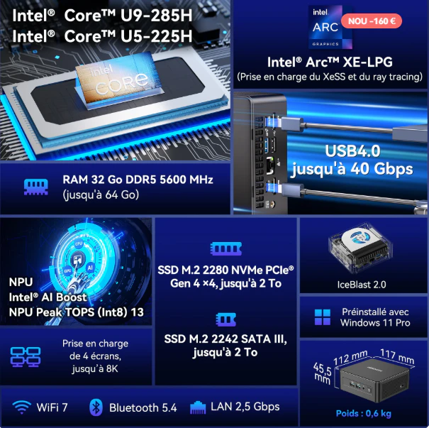 geekom it15 ai mini pc configuration