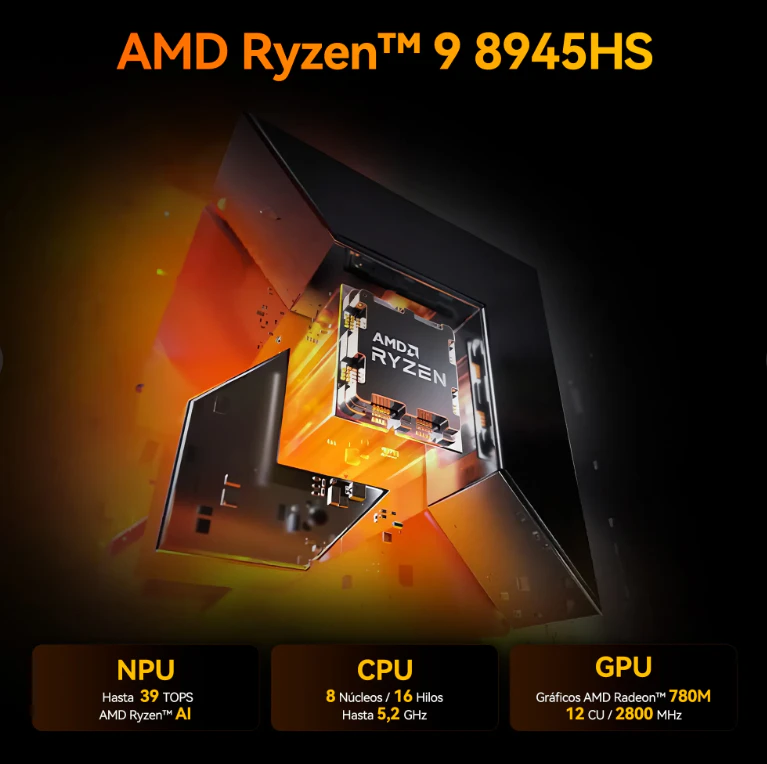 geekom mini pc a8 amd processeur