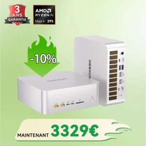 GEEKOM A9 Mega Mini PC avec AMD Ryzen™ AI Max+ 395