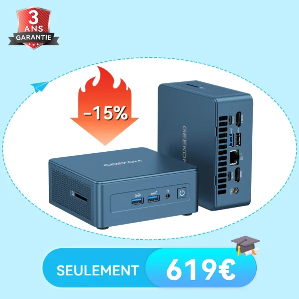 GEEKOM IT13 Mini PC avec Intel® Core™ i5-13600H