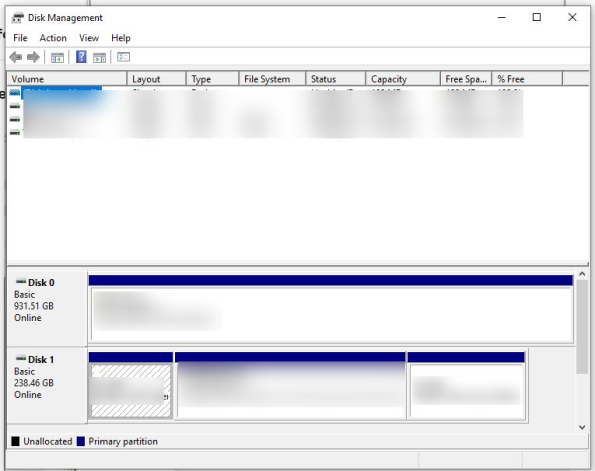 disk management