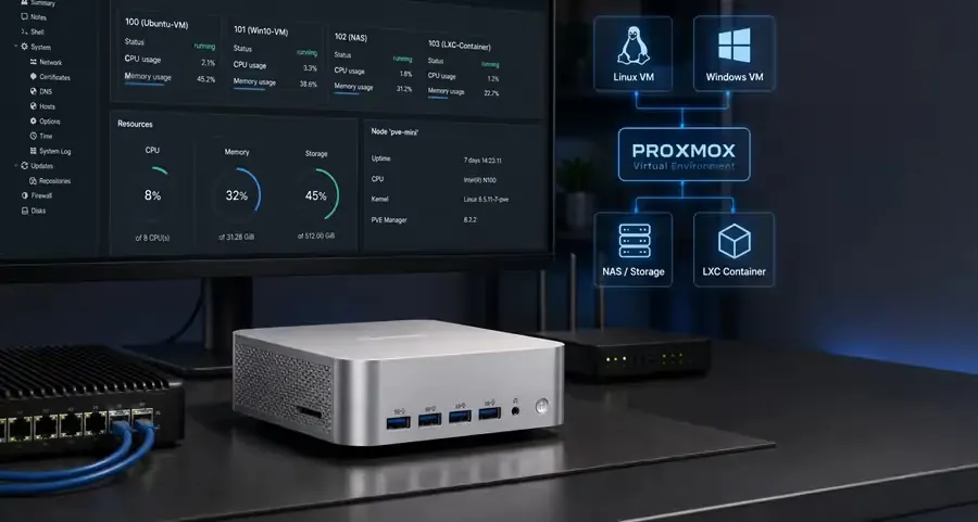 mini pc pour proxmox