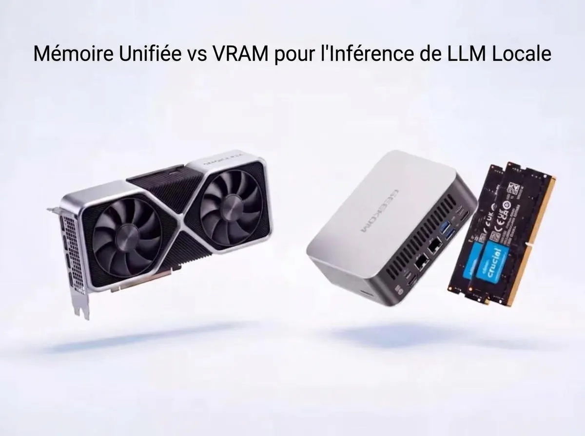 Mémoire unifiée ou VRAM pour l’inférence LLM